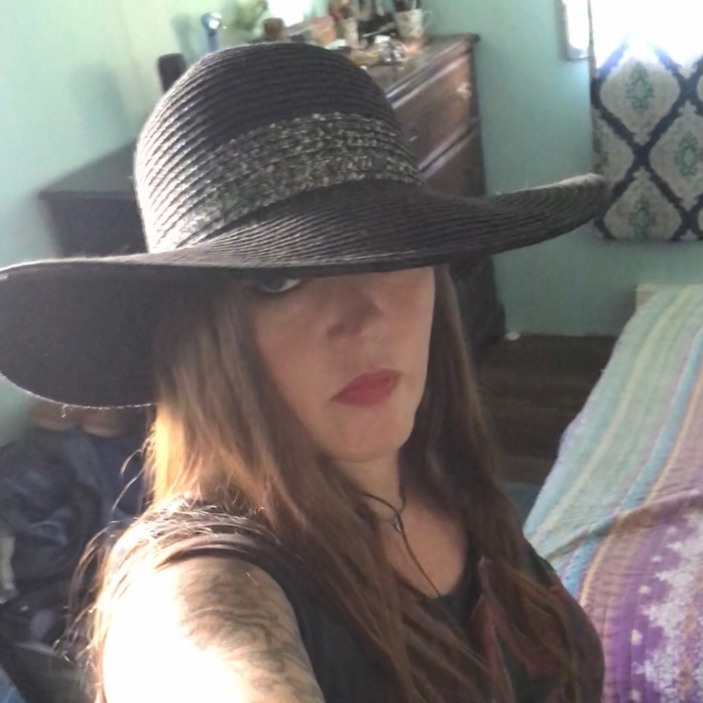 Beautiful floppy sun hat